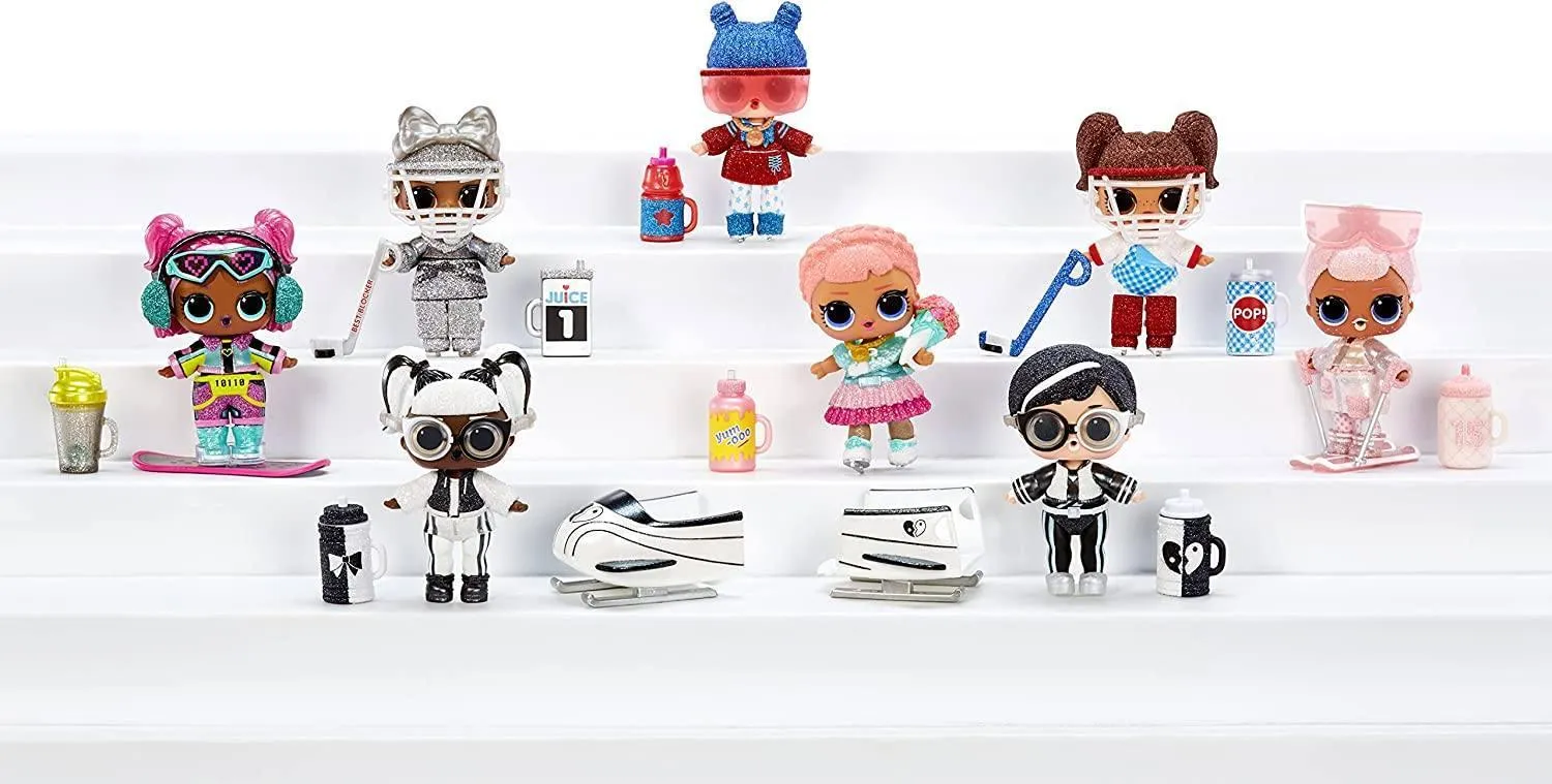 College Decor Blind Box LOL Surprise All-Star Sports Winter Games Sparkly Collectible Doll