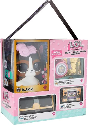 LOL Surprise Big Pets DJ K.9 Playset Kawaii Design Fan Favorite