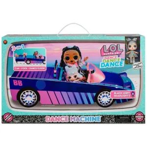 LOL Surprise Dance Machine Car with Exclusive Doll Multiple Accessories Light Up Feature
