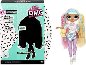 Collectors Model Viral Sensation L.O.L. Surprise! O.M.G. Candylicious Fashion Doll with 20 Surprises