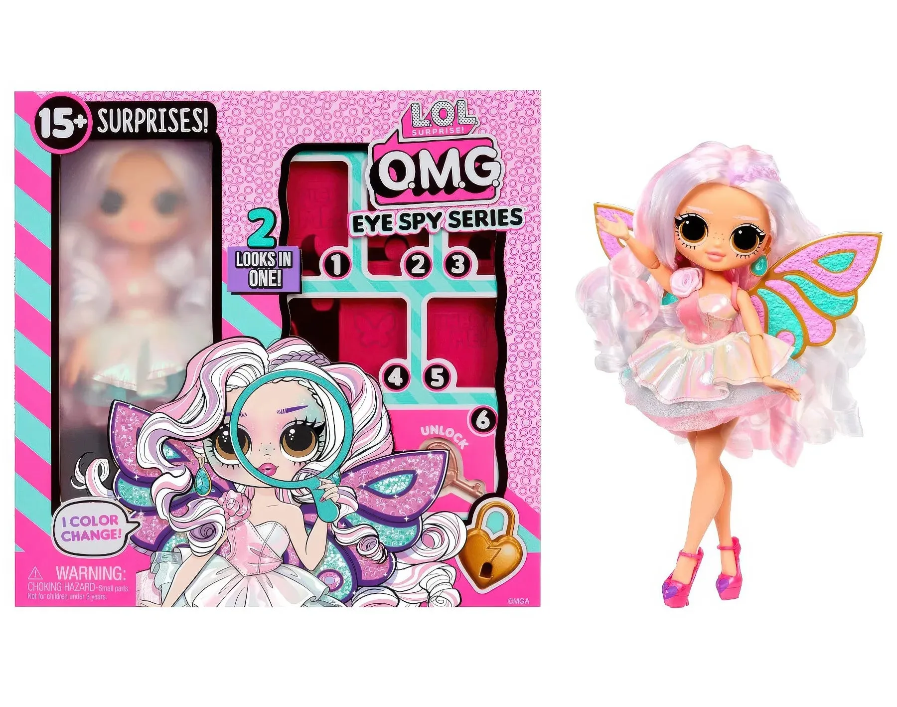 Folk Art LOL Surprise OMG Eye Spy Fairy