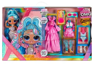L.O.L Surprise! OMG Queens Splash Beauty Fashion Doll Superhero Model