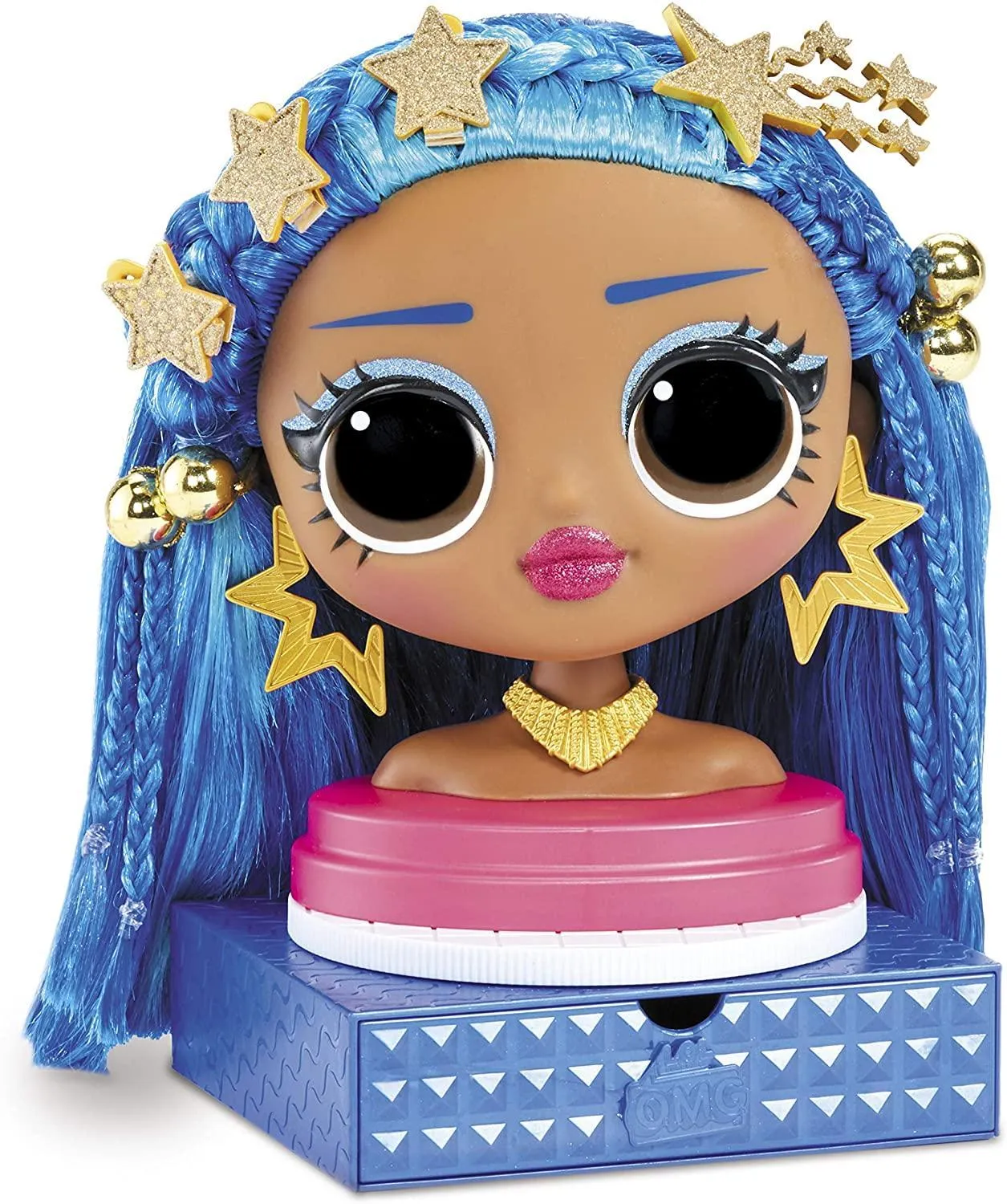 Polymer Clay LOL Surprise OMG Styling Head Miss Independent with 30 Surprises