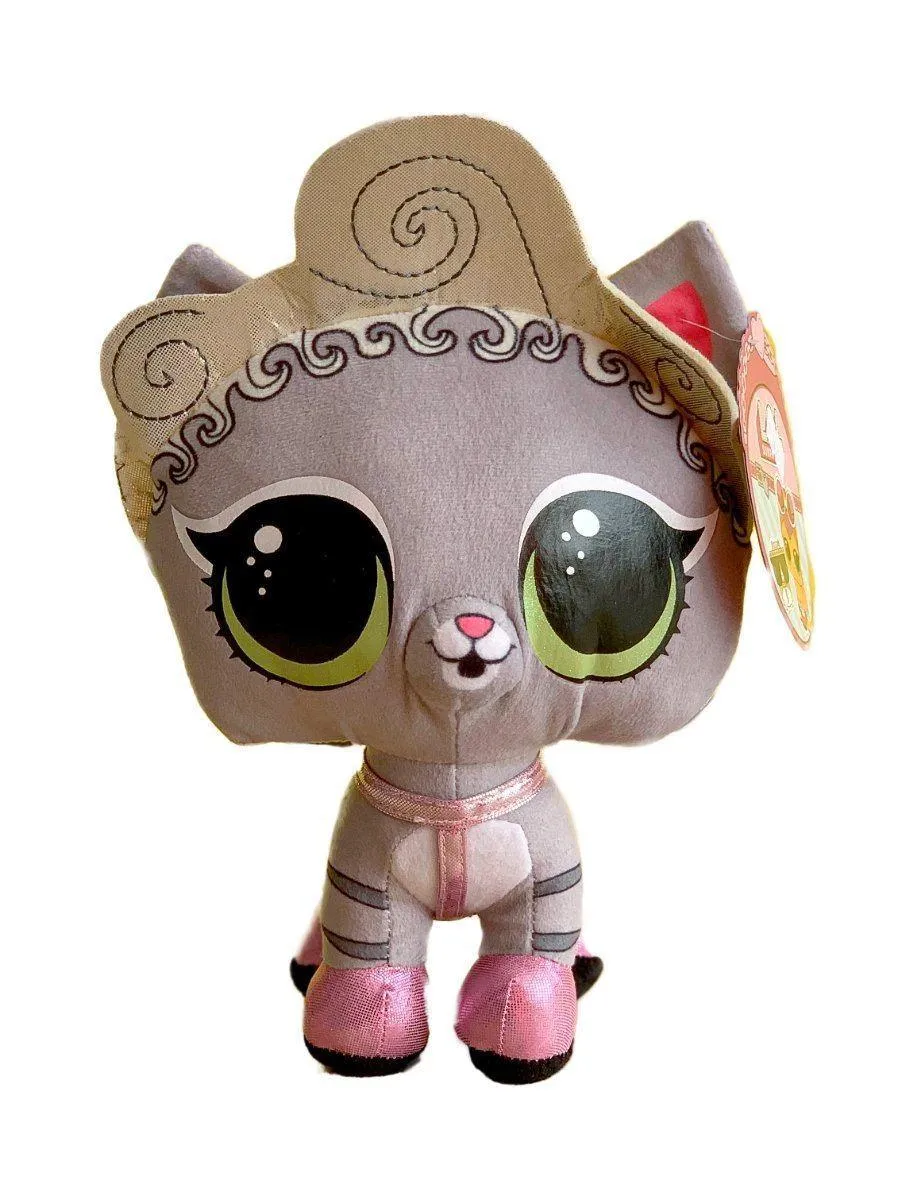 Shareable Content L.O.L. Surprise! Pets Lets Be Friends Soft Toy - Grey