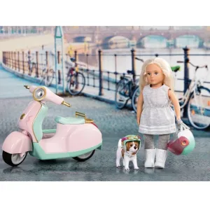 LORI Let's Go For A Spin Scooter Playset Series Set Character Hero