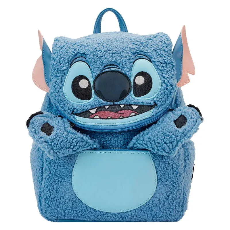 Superhero Model Asian Art Loungefly Disney Stitch Plush Backpack 26cm