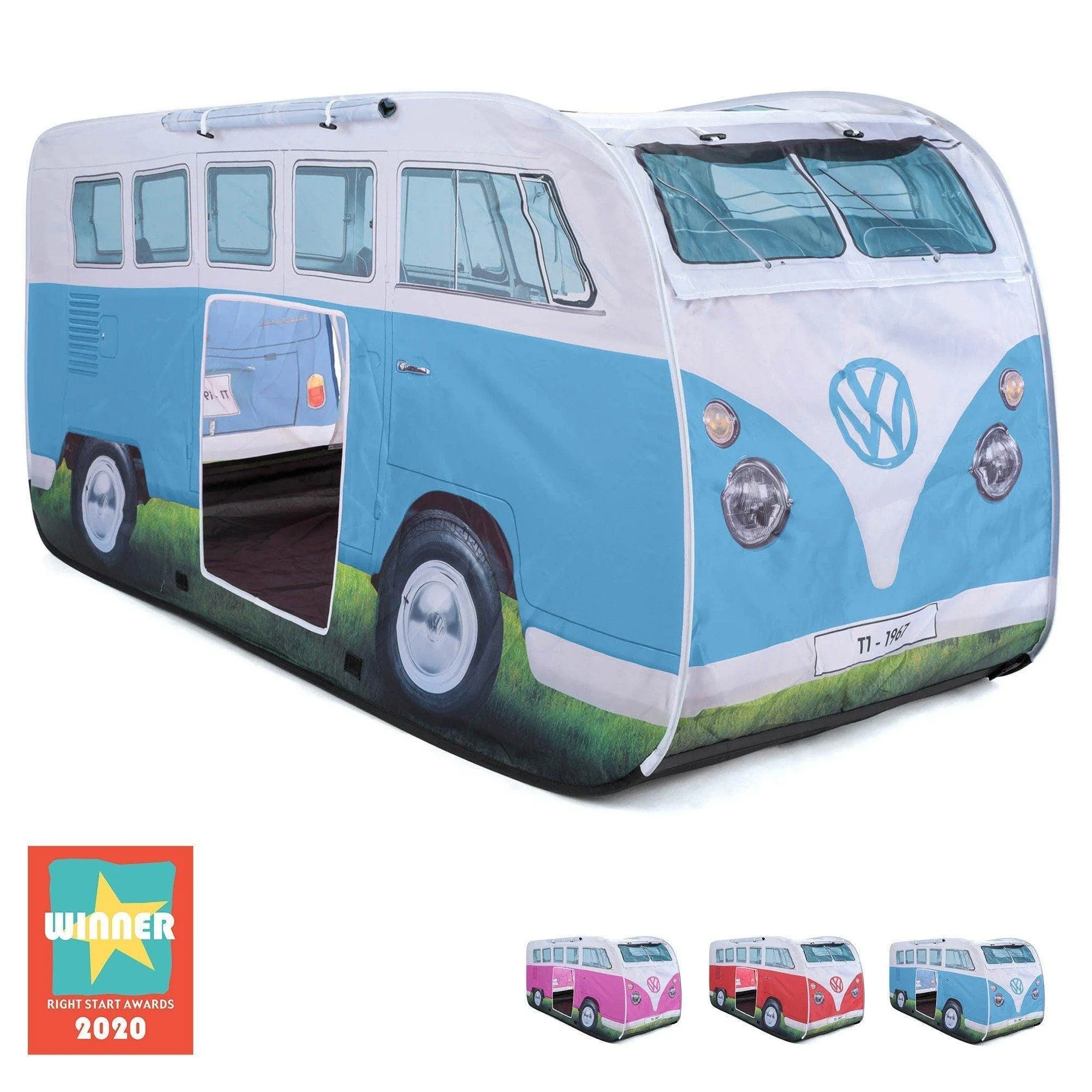 Baroque Figure VW Kids Pop Up Tent Dove Blue