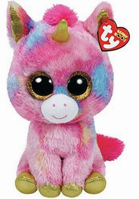 Ty Beanie Boo Fantasia Unicorn Plush 16cm Paleontology Model