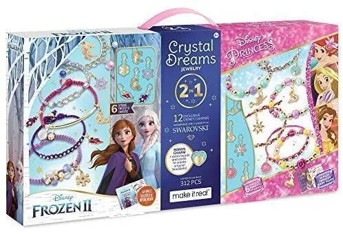 Make It Real 4382 - Disney Frozen 2 Disney Princess Crystal Dreams Jewellery Display Toy