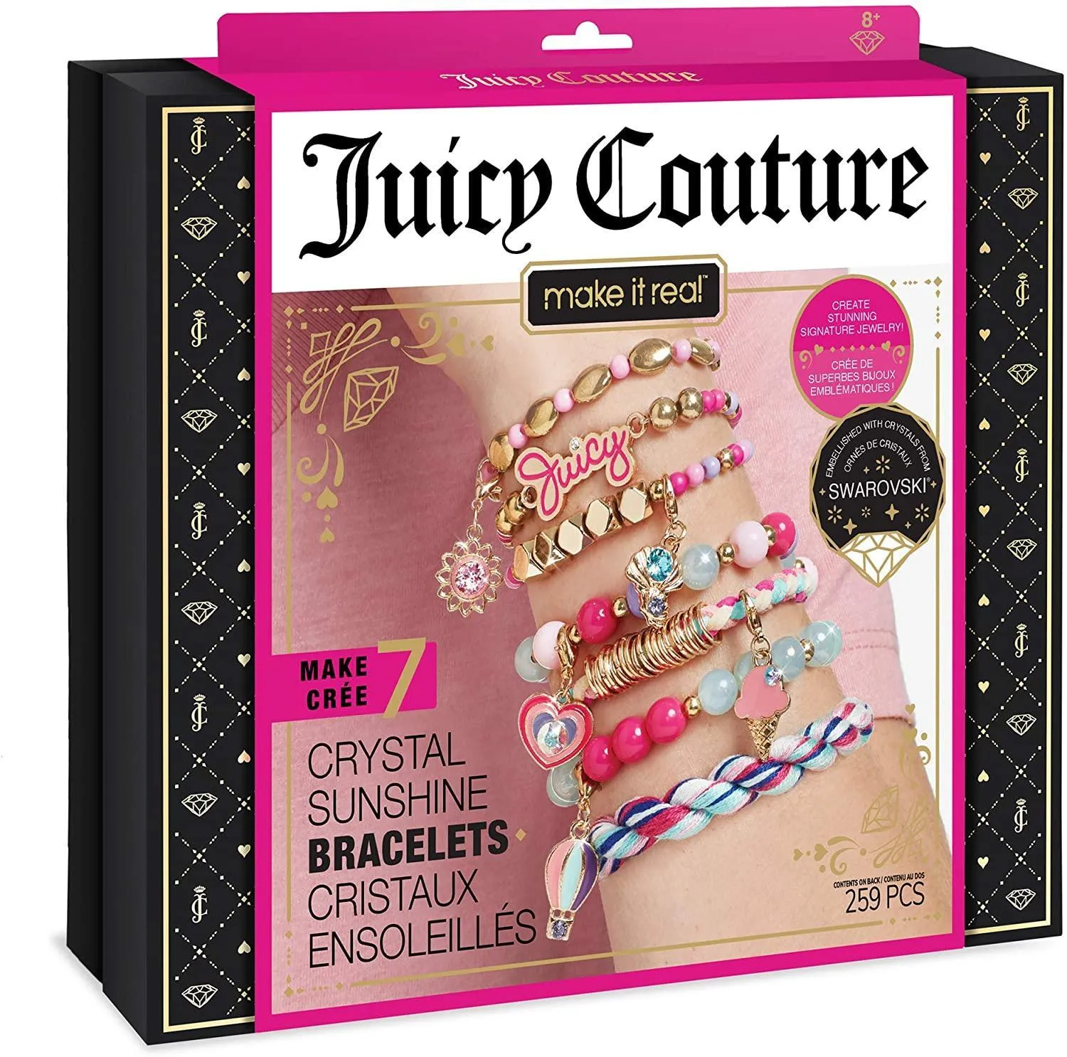 Movie Statue Mythological God Make It Real 4409 - Juicy Couture Jewellery Crystal Sunshine Bracelets