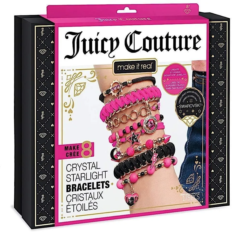Make It Real 4410 - Juicy Couture Jewellery Crystal Starlight Swarovski Bracelets Vintage Figure