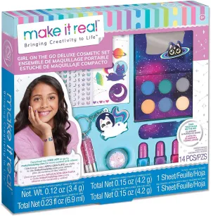 Make It Real Girl-on-The-Go Cosmetic Set Modern Art Desktop Hero