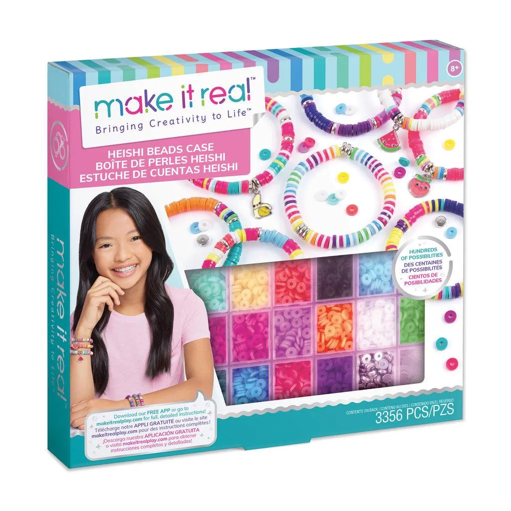 Make it Real Heishi Bead Kit Unicorn Model