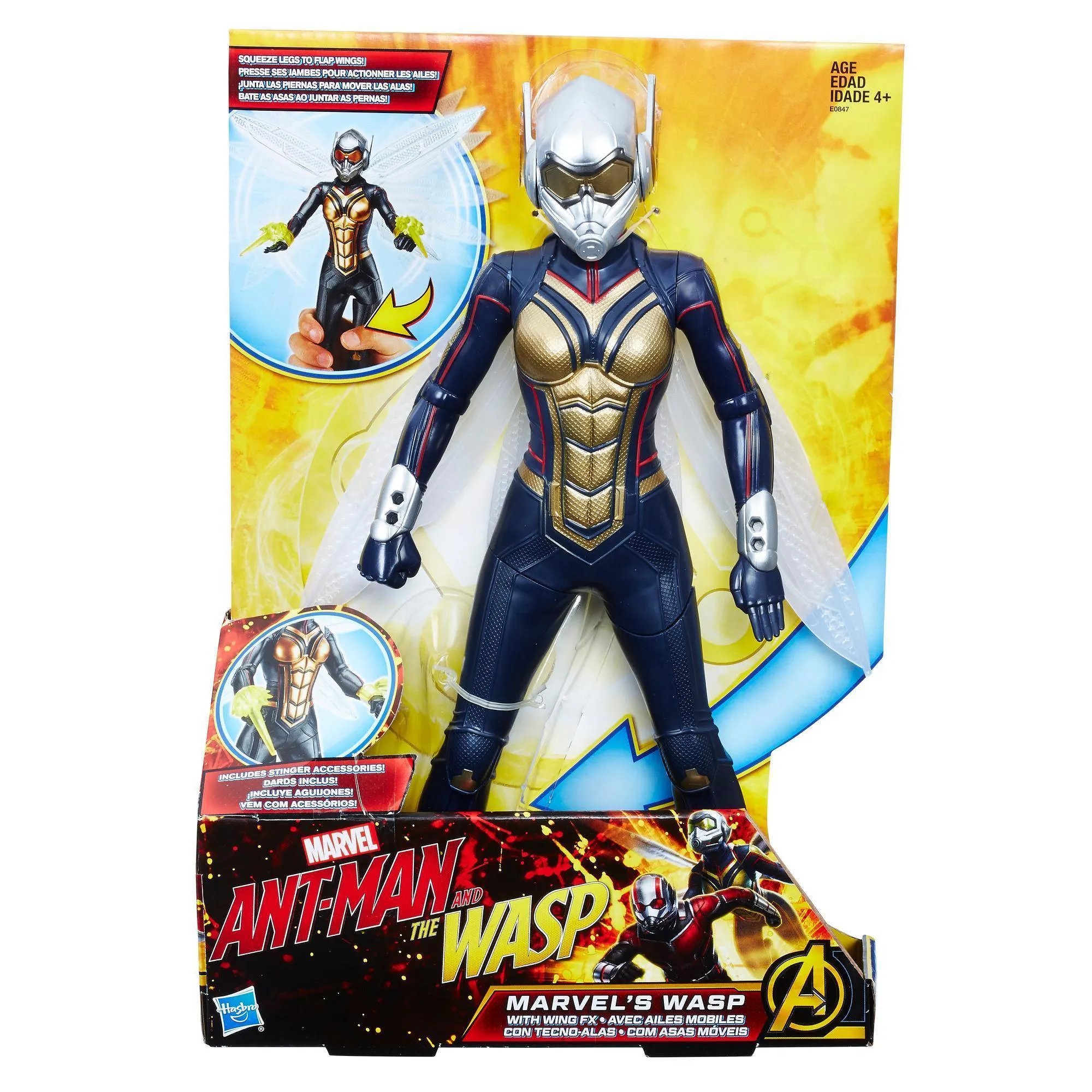 Marvel Ant-Man and the Wasp Marvel??s Wasp with Wing FX Everyday Use Living room