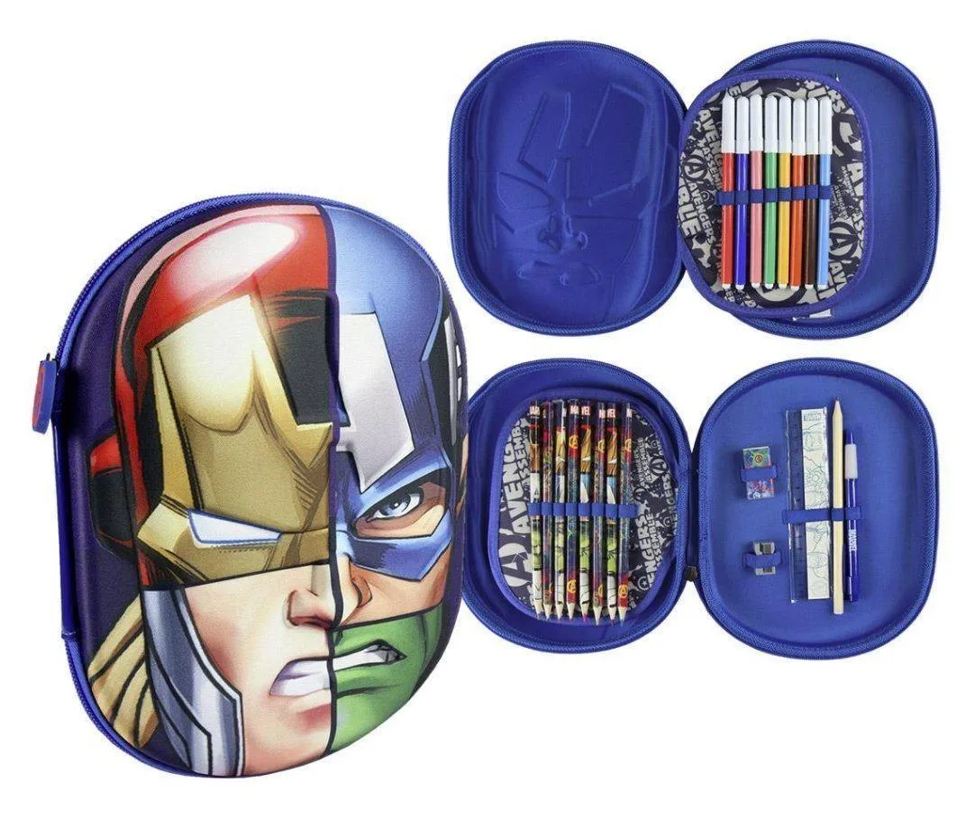 Marvel Avengers 3D Filled Pencil Case Pre-Columbian Movie Character