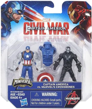 Marvel Captain America: Civil War Miniverse Figures Playset - Assorted Pilot Model