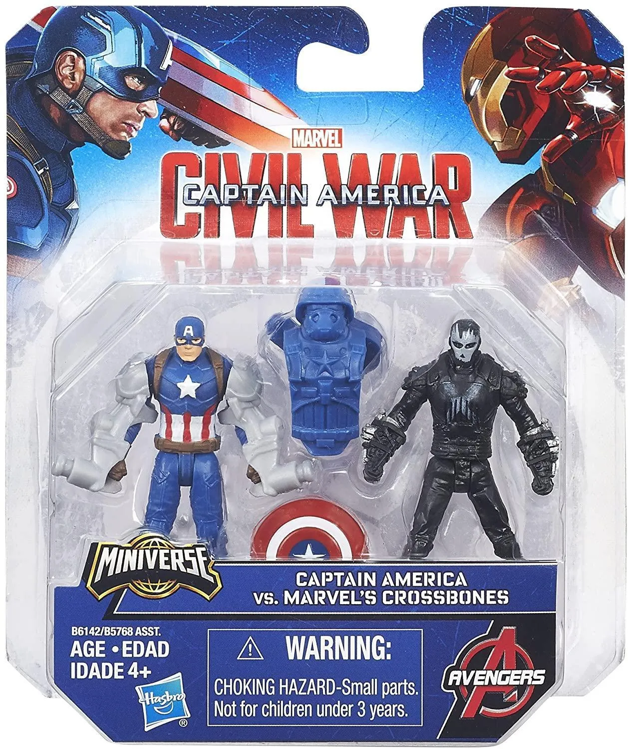 Marvel Captain America: Civil War Miniverse Figures Playset - Assorted Pilot Model