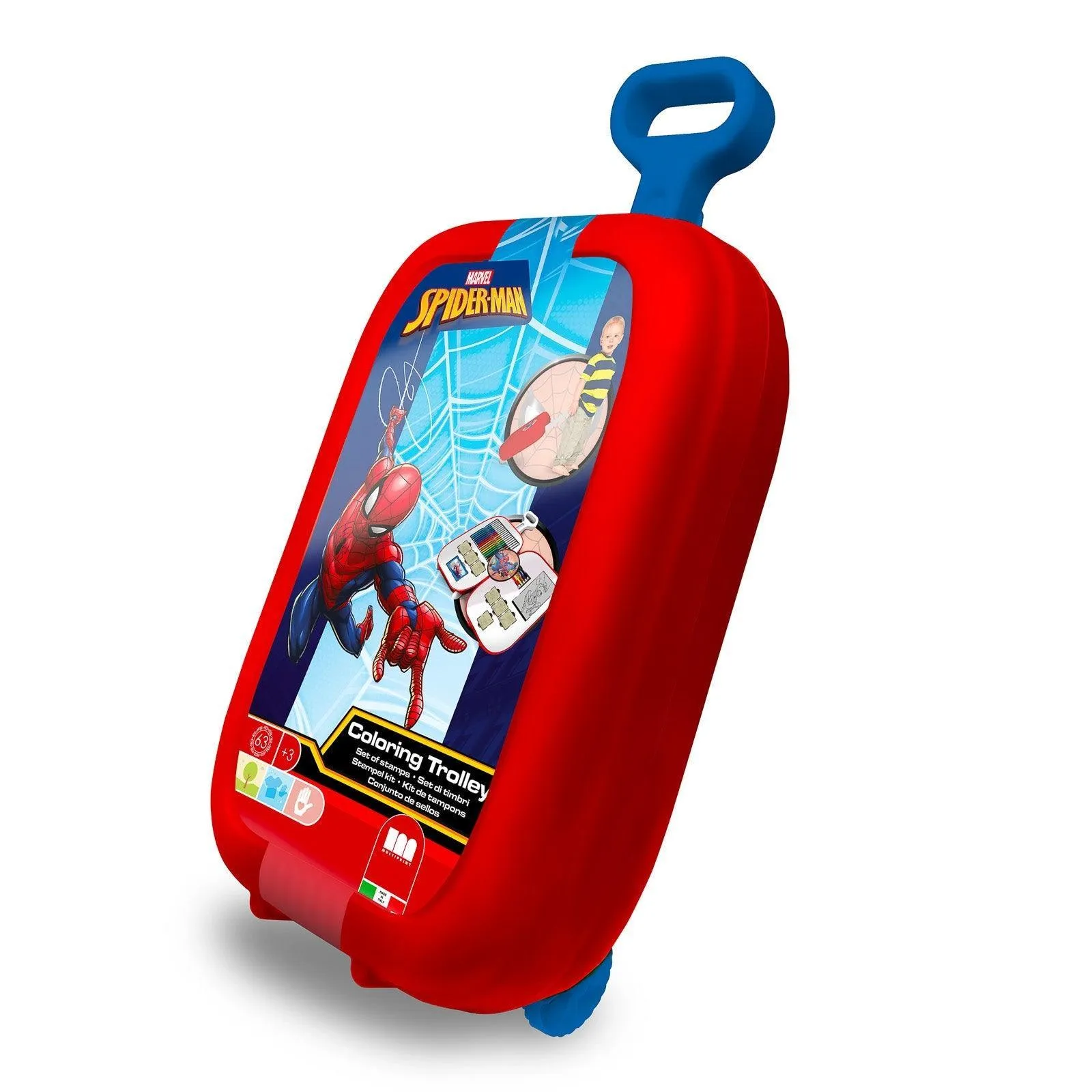 Artistic expression Marvel Spiderman Trolley Artists Playset