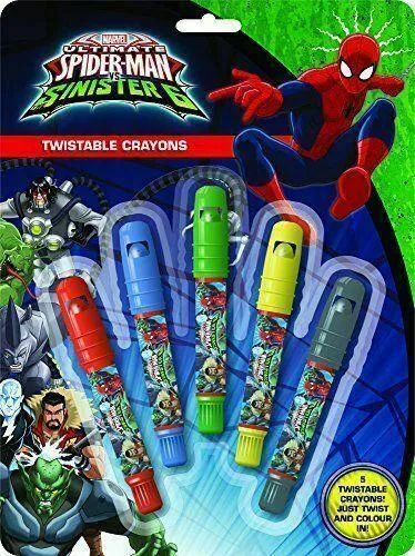 Battle Replica Race Car Driver Marvel Ultimate Spiderman SPTWS Twistable Crayons