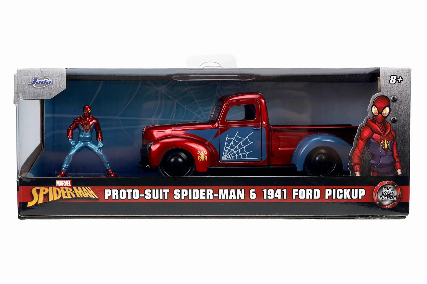 Tool Accessory MARVEL Spider-Man 1941 Pick-Up 1:32 Scale Die-Cast with Figure