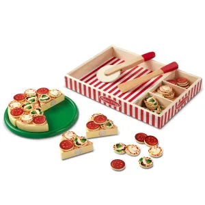 Collectors Statue Melissa & Doug 10167 Pizza Party - Wooden Play Food