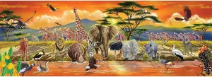 Melissa & Doug 12873 Safari Floor Puzzle - 100 Pieces Display Hero