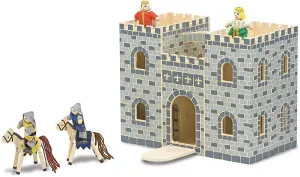 Melissa & Doug 13702 Fold & Go Wooden Princess Castle trade show