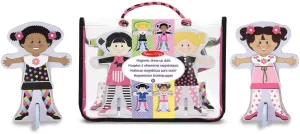 Melissa & Doug 14943 Tops and Tights Magnetic Wooden Dress-Up Dolls Robot Model