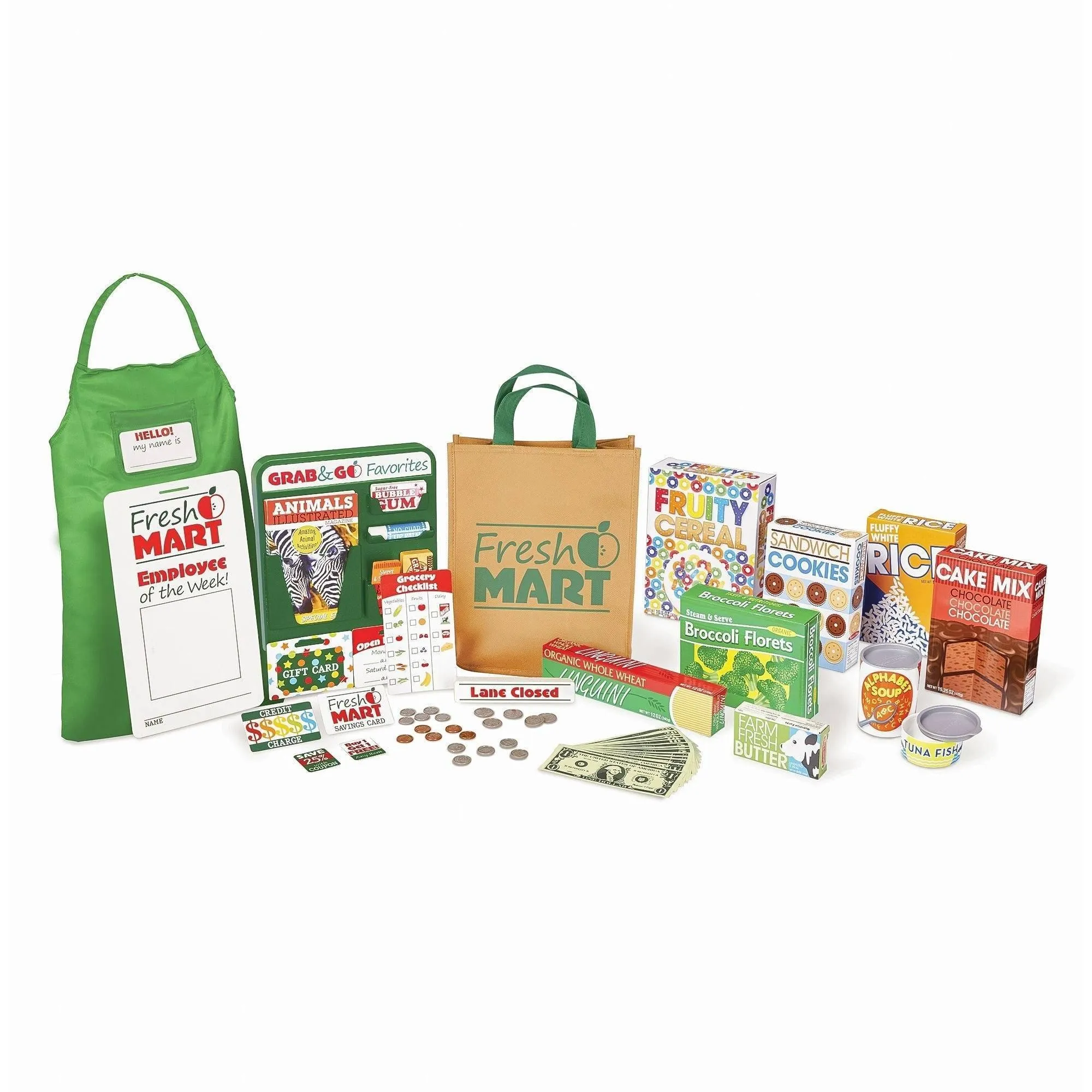 Melissa & Doug 15183 Fresh Mart Grocery Store Companion Collection Game Room