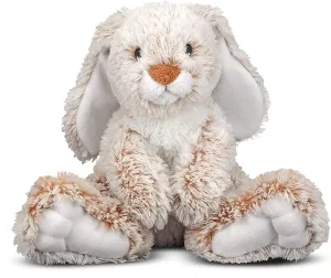 Melissa & Doug 17674 Burrow Bunny Stuffed Plush Animal Desktop Replica Dog Sculpture
