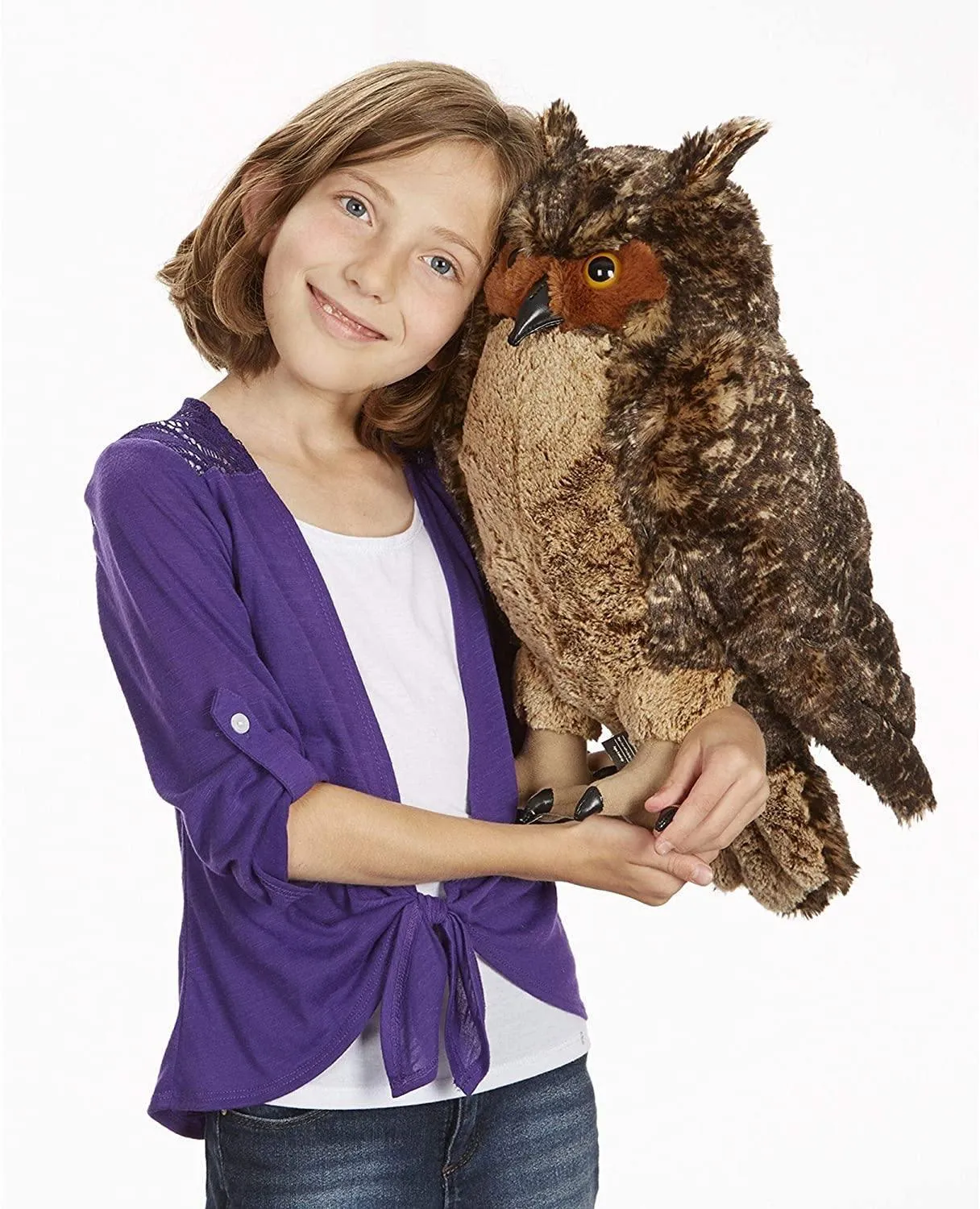 Exclusive Outfit Melissa & Doug 18264 Large Owl Soft Toy
