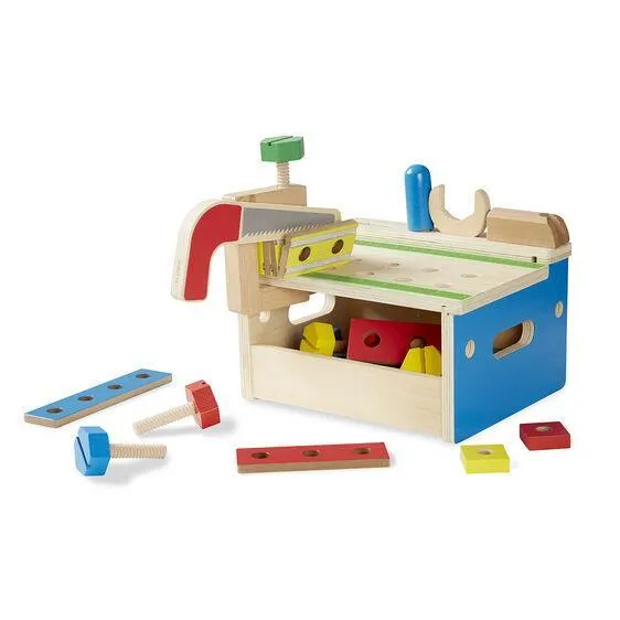 Melissa & Doug Hammer & Saw Tool Bench Desktop Hero Ecommerce