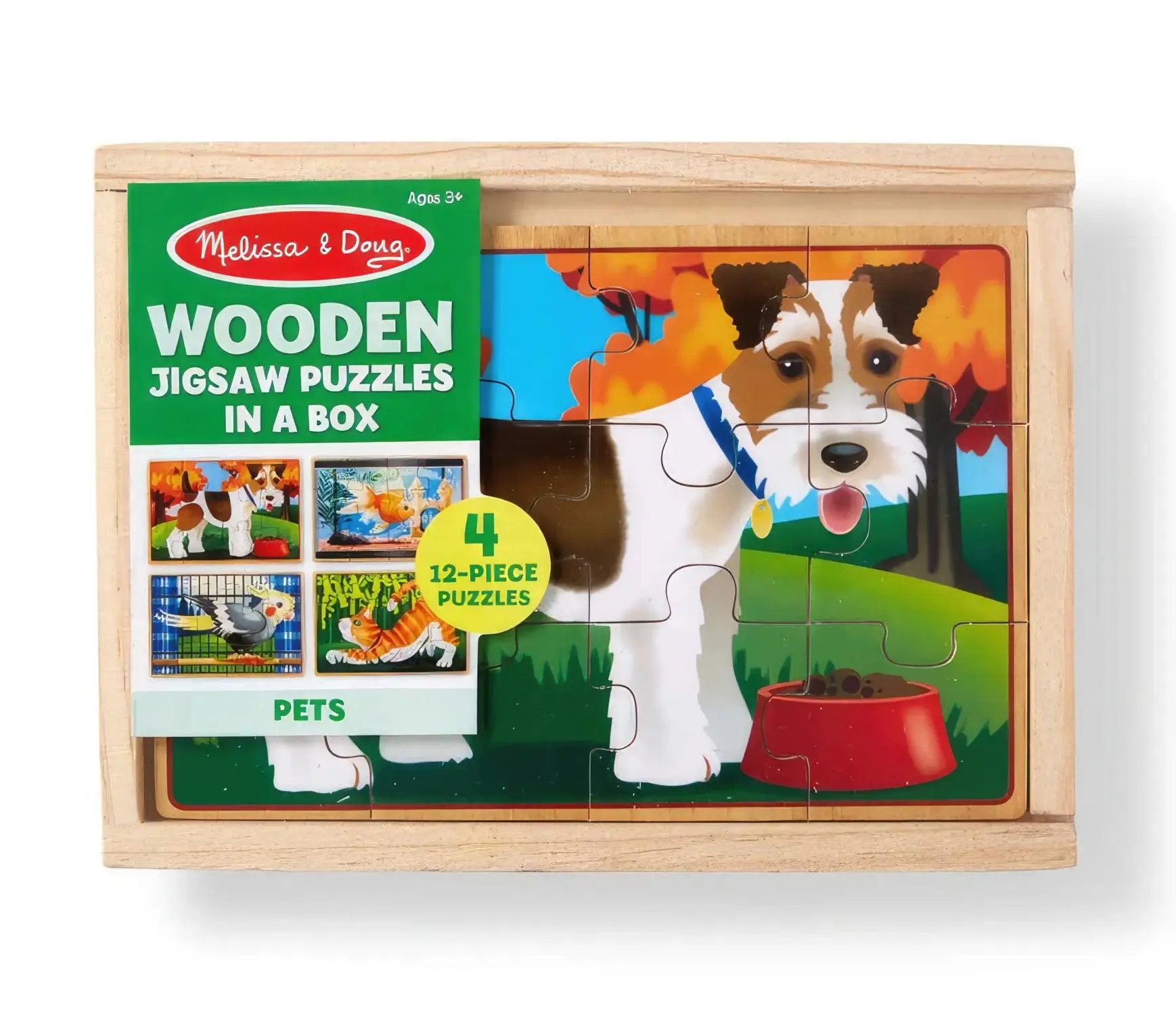 Domestic Pet Melissa & Doug Pets Jigsaw Puzzles in a Box