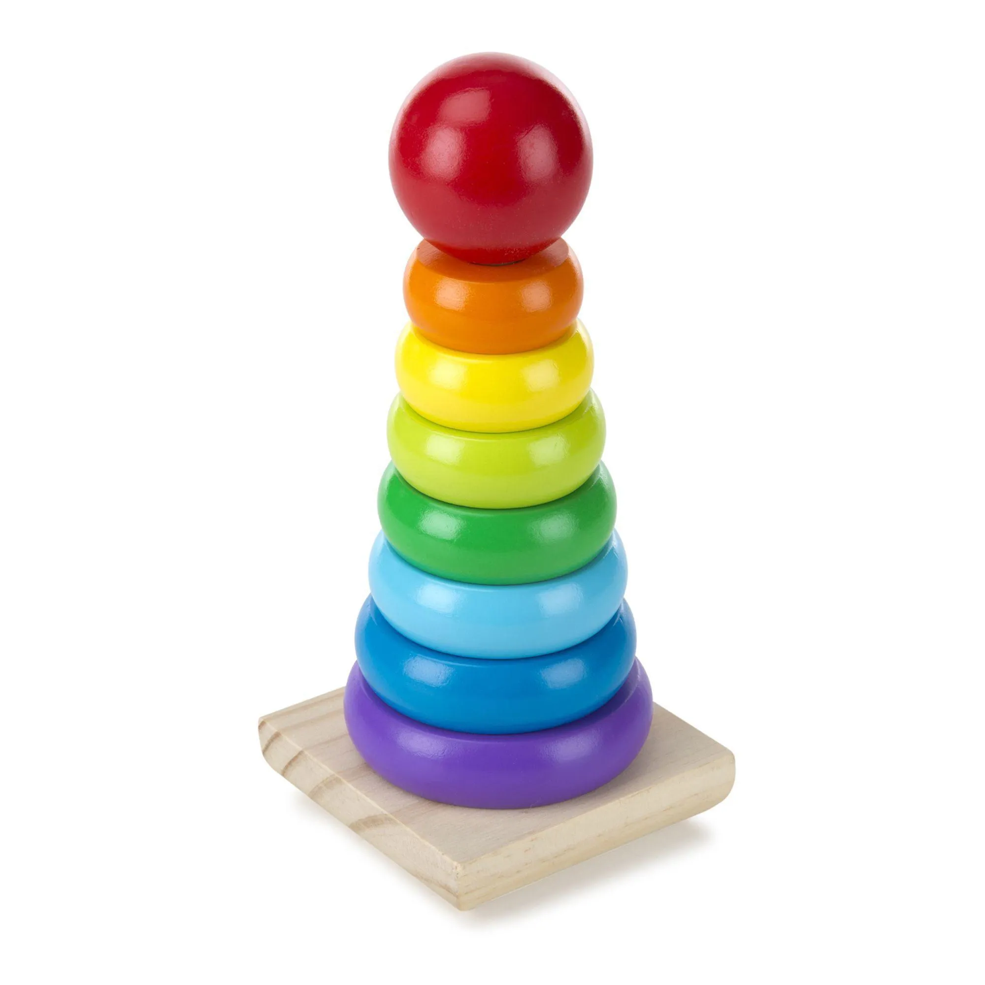 Miniature Toy Melissa & Doug Rainbow Stacker Classic Toy