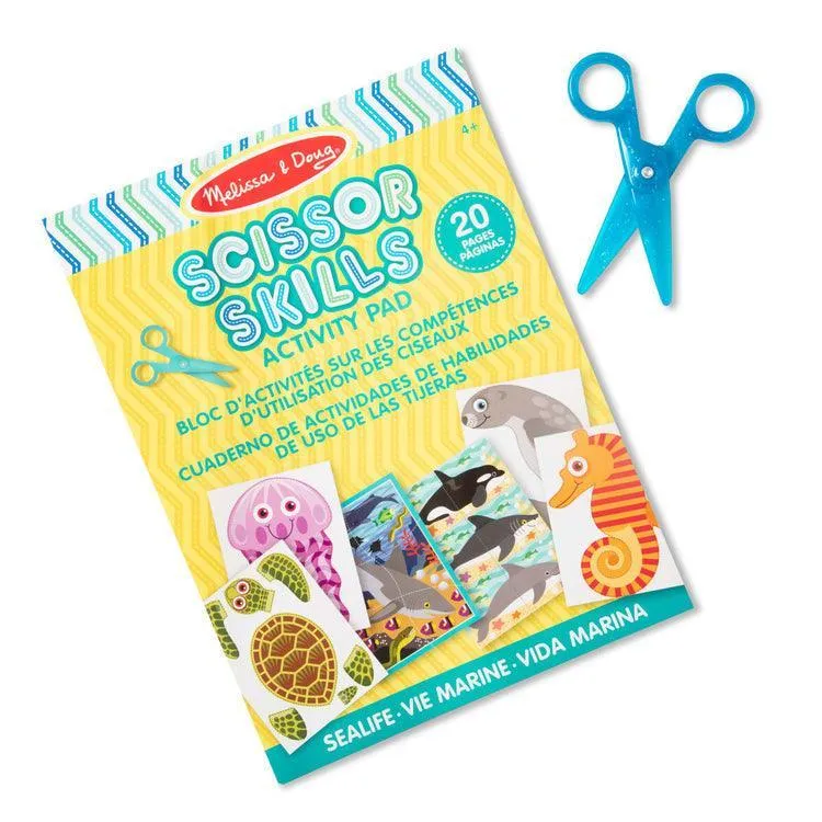 investment piece Melissa & Doug Sea Life Scissor Skills Activity Pad