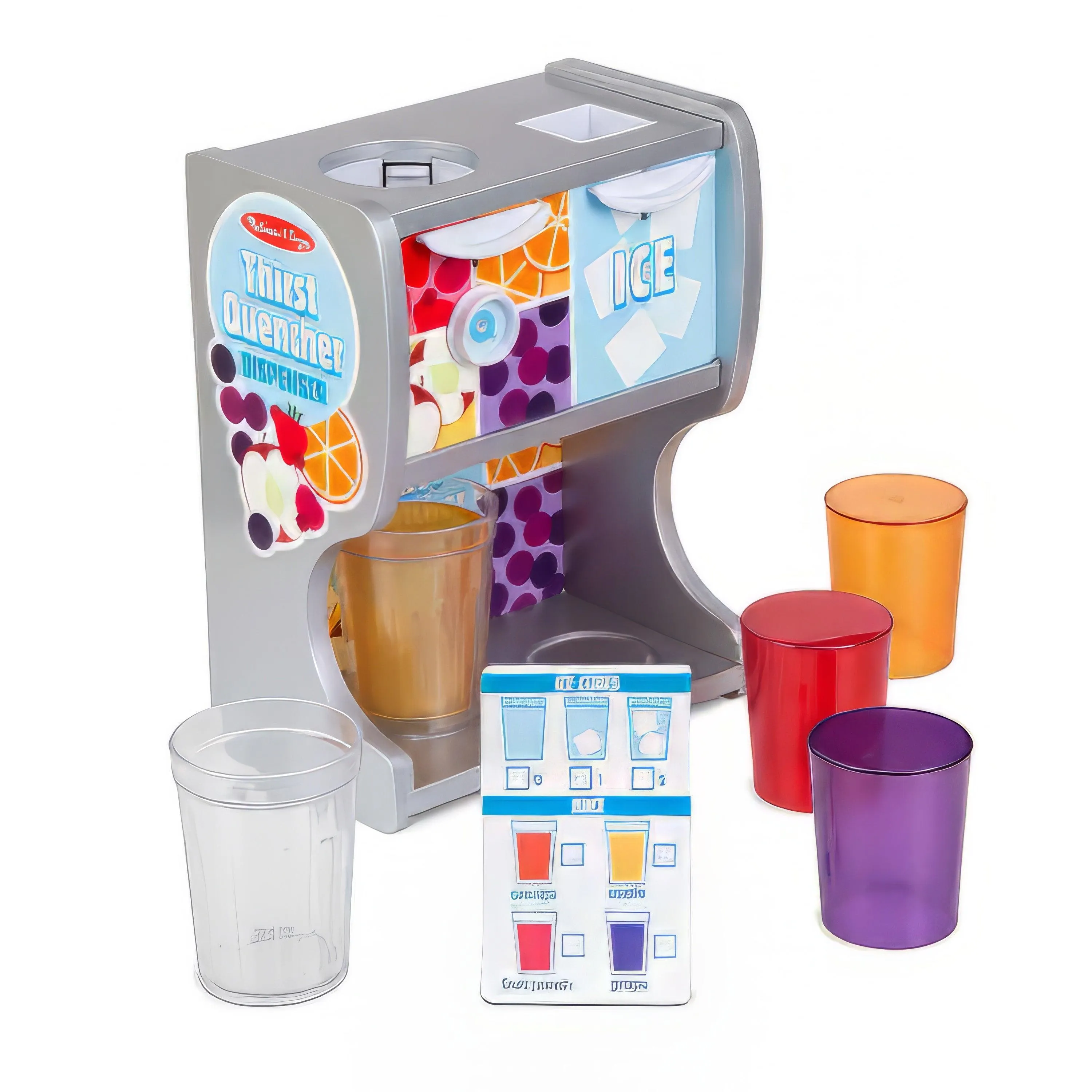 Melissa & Doug Thirst Quencher Dispenser Display Item Transforming Toy