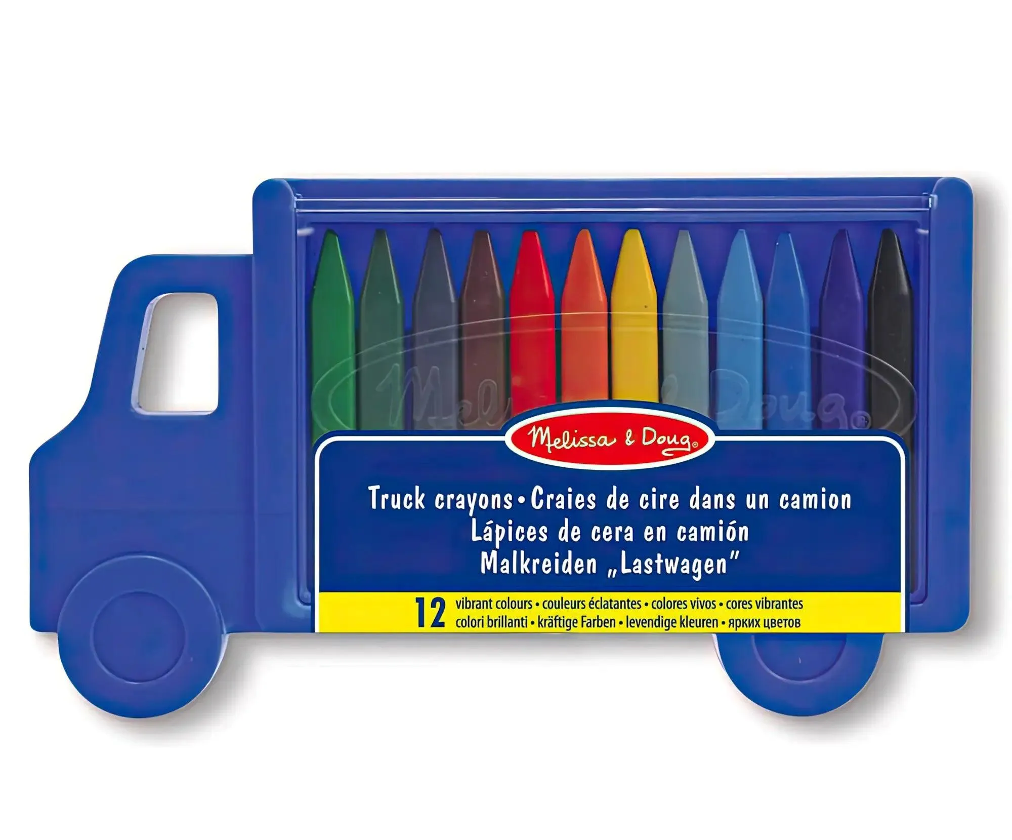 Melissa & Doug Truck Crayon Set Multi Pack
