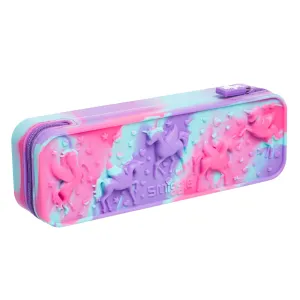 SMIGGLE Swirl Silicone Pencil Case - Purple Competition Entry