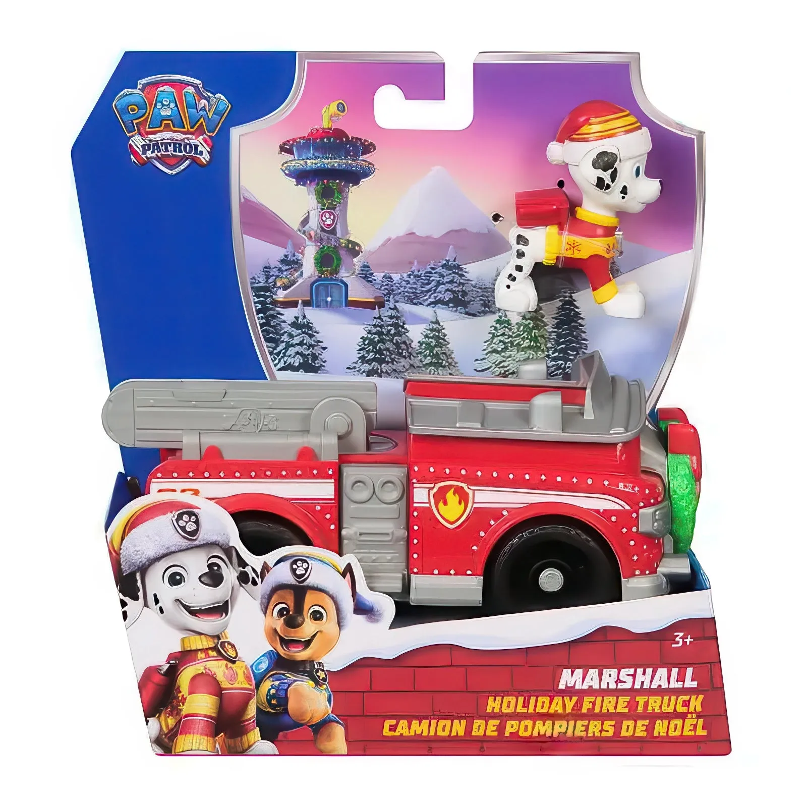 Classic Toy PAW Patrol Marshall Christmas Fire Truck