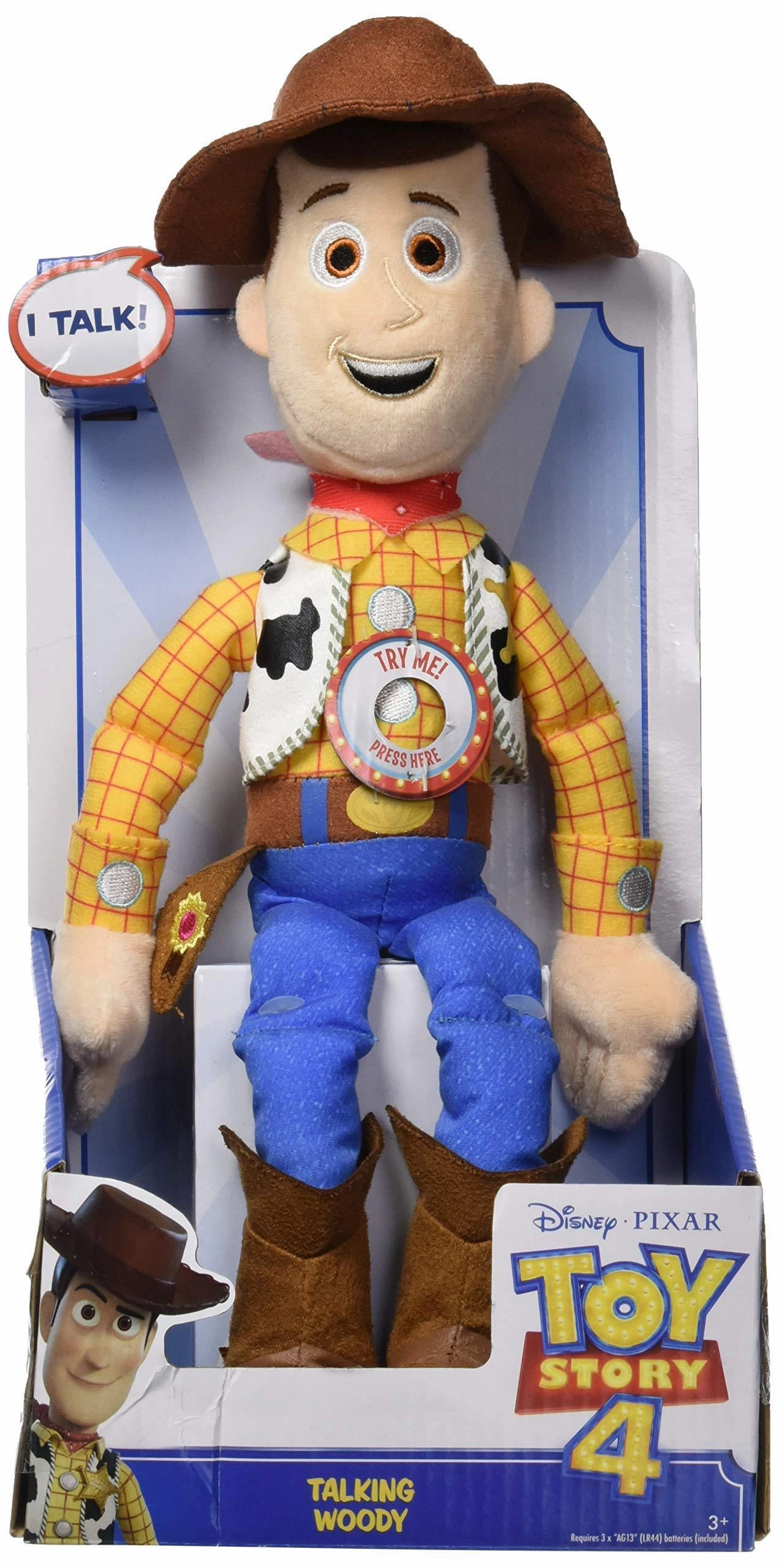 Toy Story 4 Woody Talking Plush 33cm Master Collector