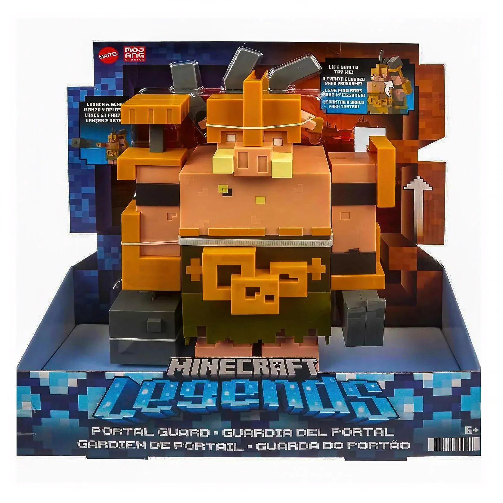 Minecraft Legends Super Boss Figure Polymer Clay
