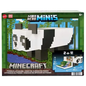 Famous Painting Minecraft Mini Hobhead Panda Playset