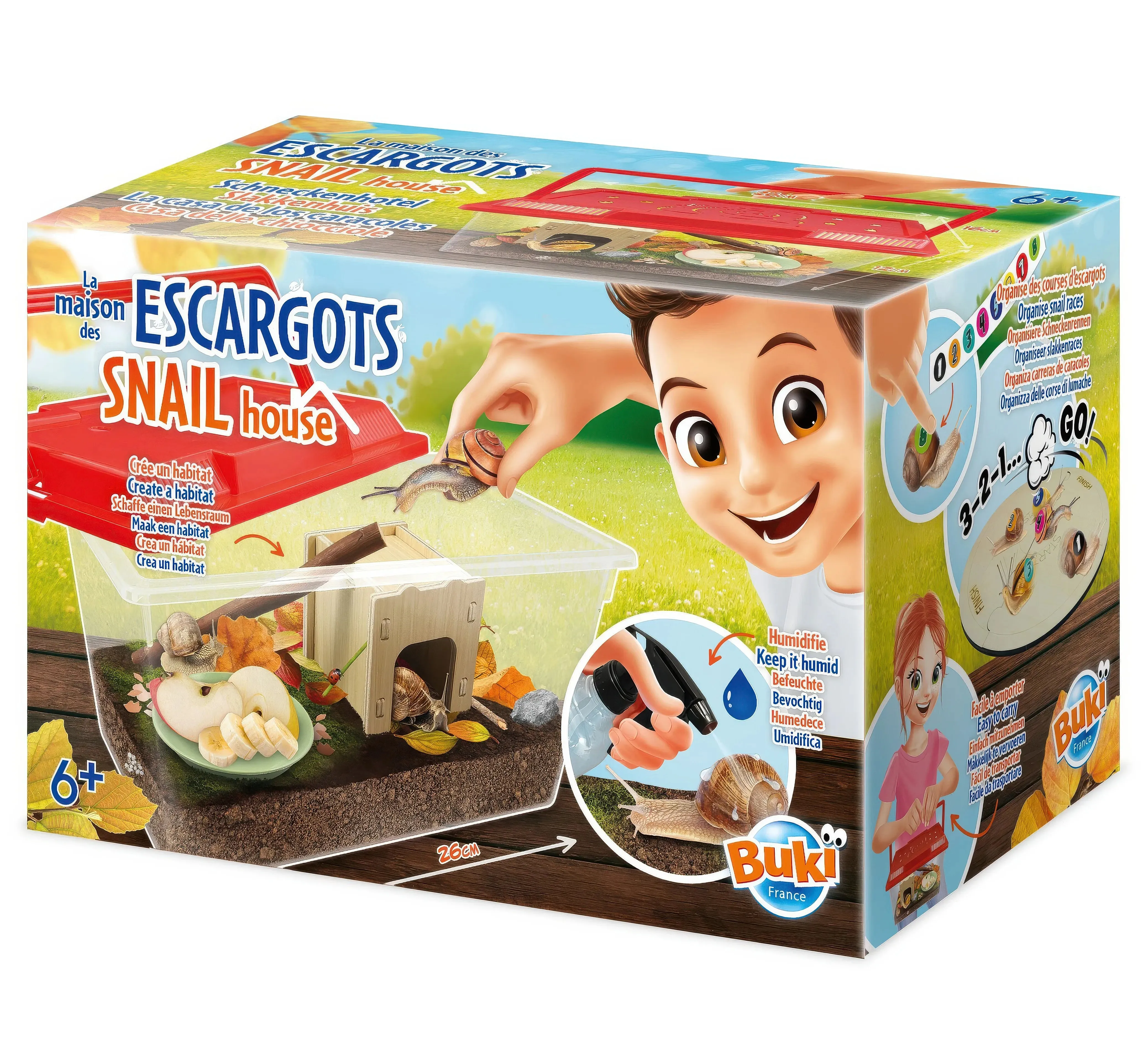 Viral Sensation Custom Paint BUKI France Snail House