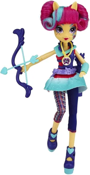 My Little Pony Equestria Girls Sour Sweet Doll Collectible Hero Movie Model