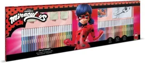 Realistic Model Miniature Toy Miraculous 60 Markers Art Playset