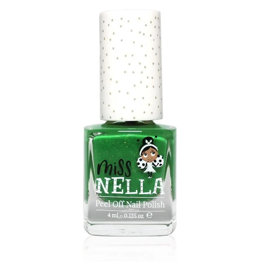 Free Shipping Miss Nella Kiss the Frog 4ml Peel off Kids Nail Polish