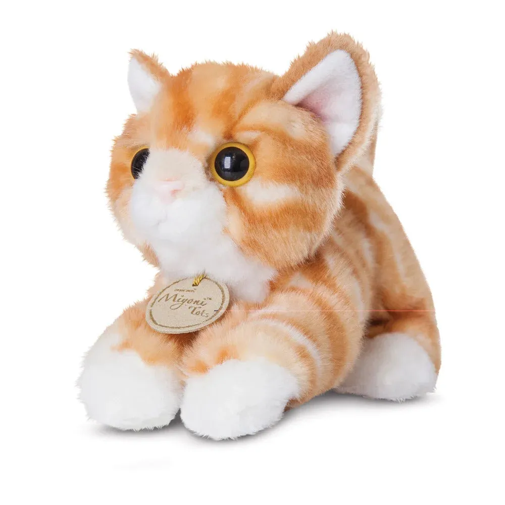 Mini Collectible MiYoni Orange Tabby Cat 8-inch Soft Toy