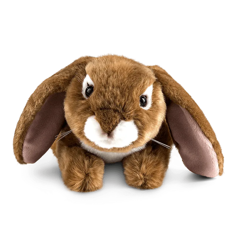 Villain Figure Kawaii Design LIVING NATURE French Lop-Eared Rabbit  Brown 22cm Soft Toy
