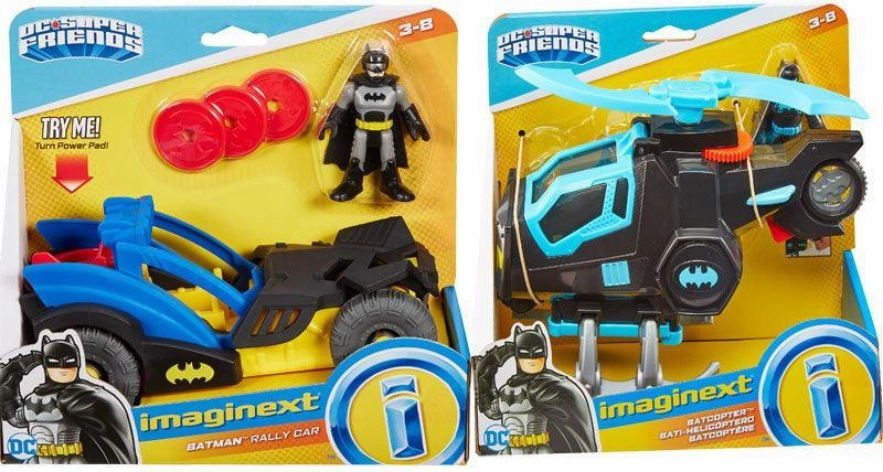 Imaginext DC Super Hero Friends Interactive Vehicle - Assorted Variant Cover Adventure Character