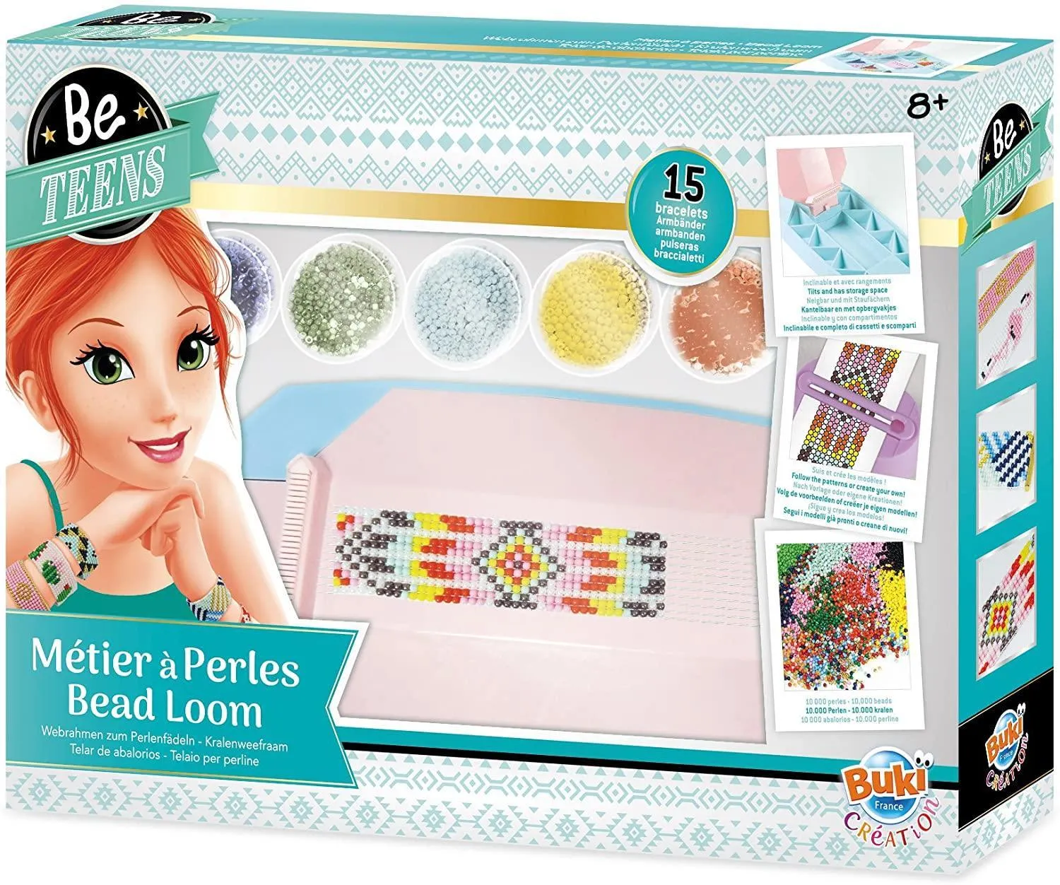 BUKI France BE001 Be Teens Jewellery Bead Loom Architectural Model